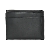 Club Rochelier Men's Slim Fold Wallet with Removable Id