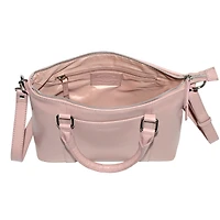 Club Rochelier Leather Crossbody Bag with Top Handles
