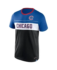 Men's Fanatics Black Chicago Cubs Claim The Win T-shirt