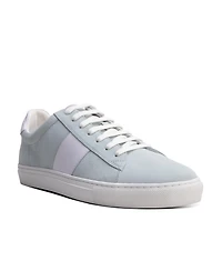 Men's Jay Stripe Casual Mixed Leather Low Top Fashion Sneaker