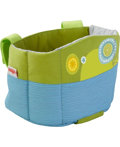 Haba Doll's Bike Seat Blue & Green
