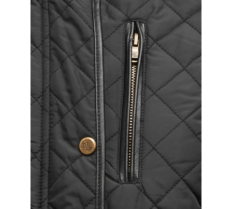 Lauren Ralph Lauren Women's Quilted Coat, Created for Macy's