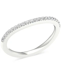Diamond Wedding Band (1/5 ct. t.w.) in 14k White Gold