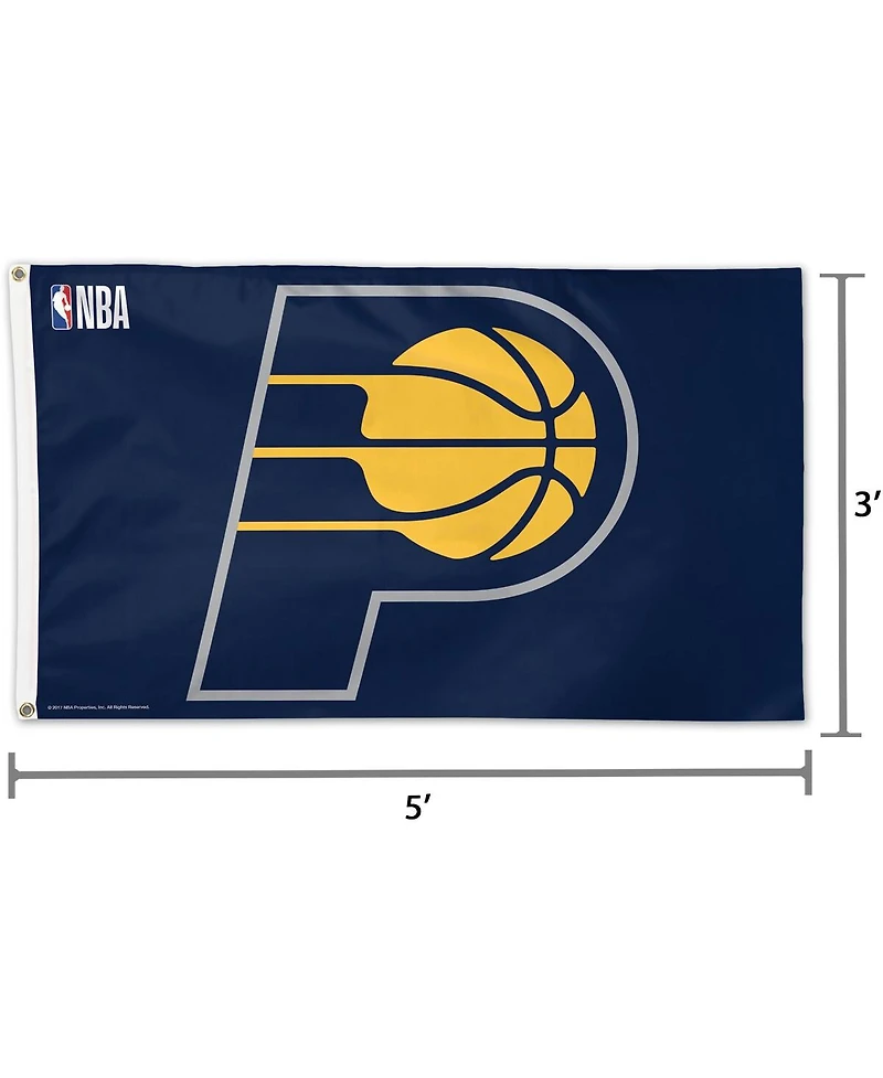 Wincraft Indiana Pacers Single-Sided 3' x 5' Deluxe Team Logo Flag