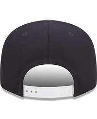 Men's New Era White, Navy Penn State Nittany Lions Retro Sport 9FIFTY Snapback Hat