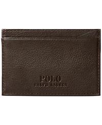 Polo Ralph Lauren Men's Pebbled Leather Card Case