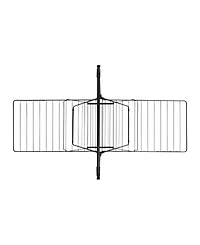Hang on Clothes Drying Rack with Garment Rail, 82', 25 Meters