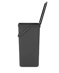 Sort Go Plastic Bin, 10.6 Gallon, 40 Liter