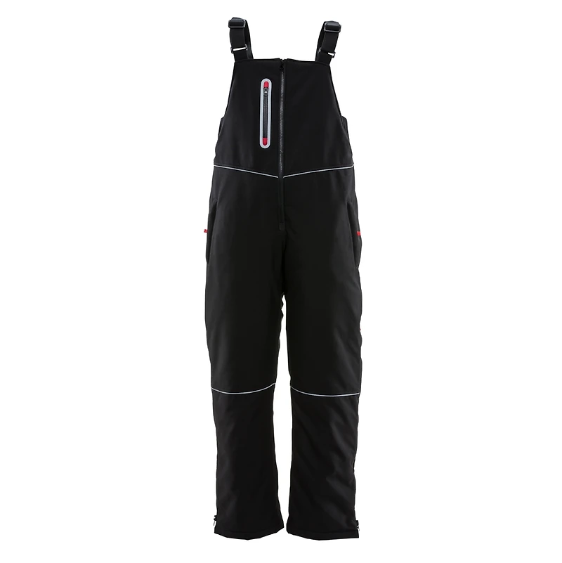 RefrigiWear Women's Insulated Softshell Bib Overalls - Warm, Durable Cold Weather Workwear