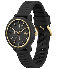 Lacoste Women's L.12.12 Multi Black Silicone Strap Watch 38mm