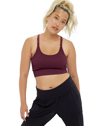 Ingrid + Isabel Maternity Seamless Nursing Sports Bra