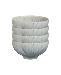 Denby Halo Speckle Rice Bowls, Set for 4