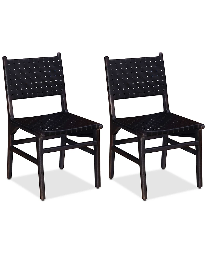 Closeout! Emmilyn Dining 2 Pc. Chair Set