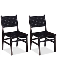 Closeout! Emmilyn Dining 2 Pc. Chair Set