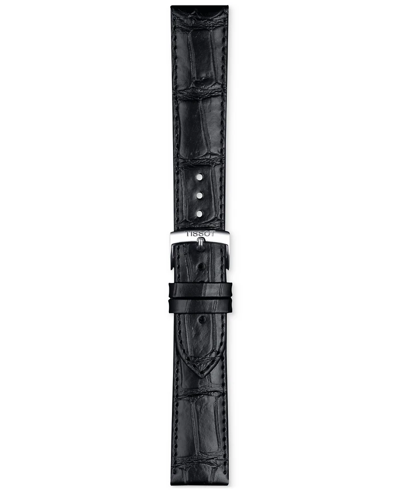 Tissot Official Interchangeable Black Leather Watch Strap