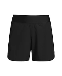 Lands' End Plus SunShade Upf 50 5" Board Shorts with Panty