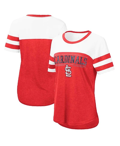 Women's Touch Red, White St. Louis Cardinals Setter T-shirt