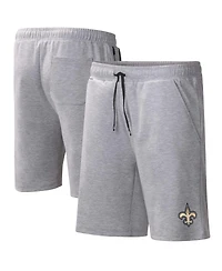 Men's Msx by Michael Strahan Heather Gray New Orleans Saints Trainer Shorts