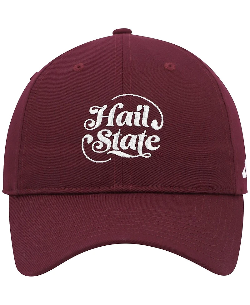 Men's adidas Maroon Mississippi State Bulldogs Slouch Adjustable Hat