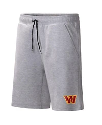 Men's Msx by Michael Strahan Heather Gray Washington Commanders Trainer Shorts