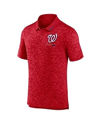 Men's Nike Red Washington Nationals Next Level Performance Polo Shirt