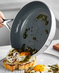 GreenPan GP5 Stainless Steel Healthy Ceramic Nonstick 8" Fry pan