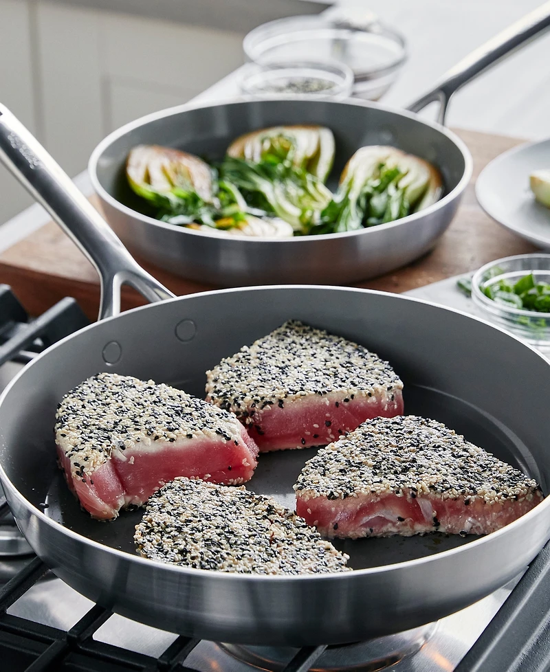 GreenPan GP5 Stainless Steel Healthy Ceramic Nonstick 10-Piece Cookware Set