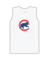 Women's Concepts Sport White, Royal Chicago Cubs Plus Tank Top and Shorts Sleep Set