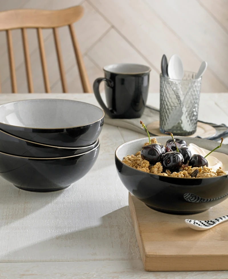 Denby Elements Cereal Bowls, Set of 4