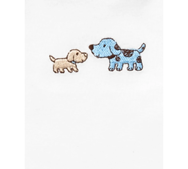 Little Me Baby Boys Cute Puppies Bodysuits, Pack of 3