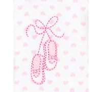Little Me Baby Girls Ballerina Coverall with Matching Hat, 2 Piece Set