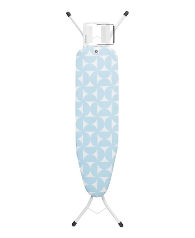 Ironing Board A, 43 x 12" 110 x 30 Centimeter with Steam Iron Rest, 0.9" 22 Millimeter and Frame