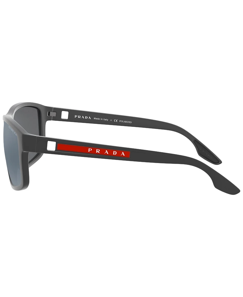 Prada Linea Rossa Men's Polarized Sunglasses, Ps 02XS