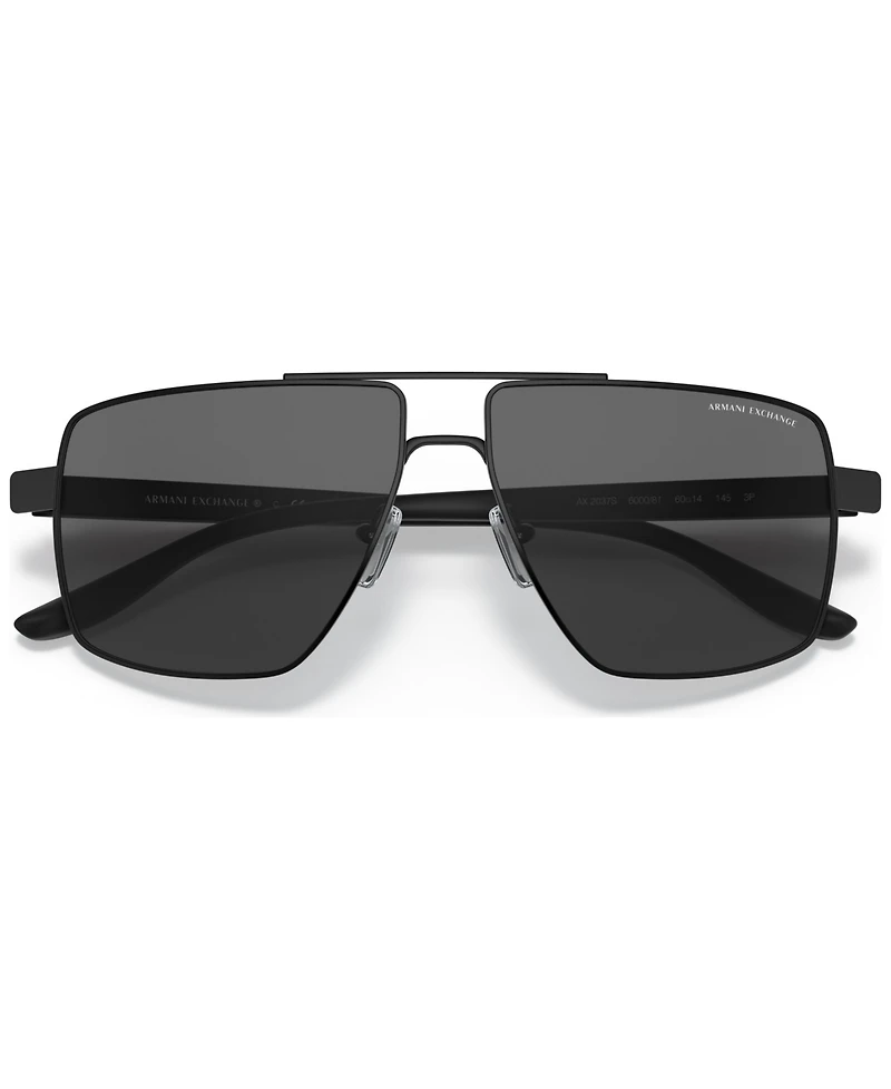 A|X Armani Exchange Men's Polarized Sunglasses, AX2037S