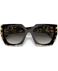 Prada Rectangular Women's Sunglasses, Pr 15WS