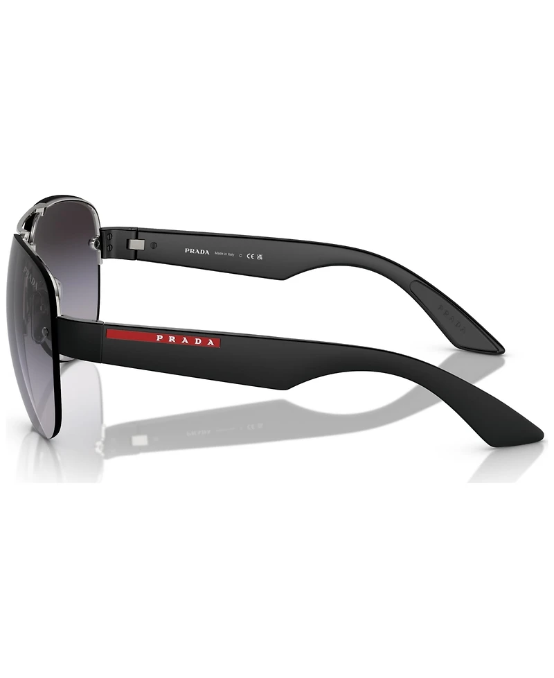 Prada Linea Rossa Men's Sunglasses, Ps 55YS