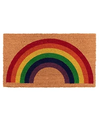 Kaf Home Coir Doormat, Rainbow