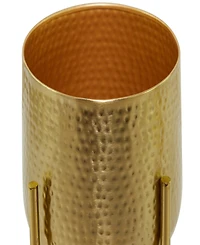 CosmoLiving Metal Deep Recessed Dome Planter with Removable Stand Set of 2