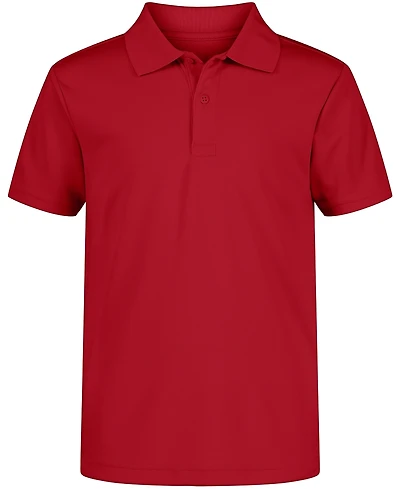 Nautica Big Boys Uniform Quick Dry Short Sleeve Performance Stretch Polo