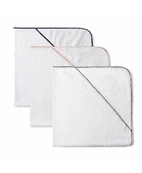 Malabar Baby Baby Silky Soft Luxe Pom Pom Towel