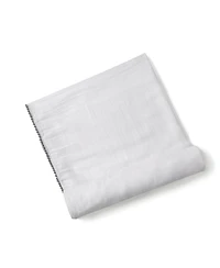 Malabar Baby Baby Silky Soft Luxe Pom Pom Swaddle