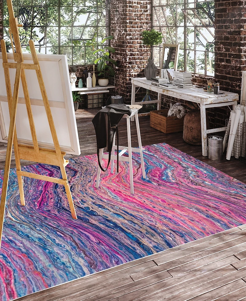 Dalyn Kikiamo KK3 2'3" x 7'6" Runner Area Rug