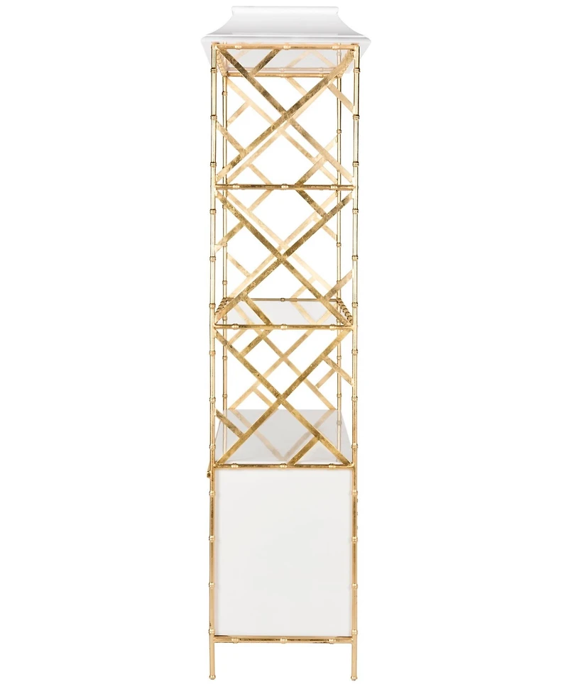 Safavieh Adelia 84" Lacquer Bookshelf