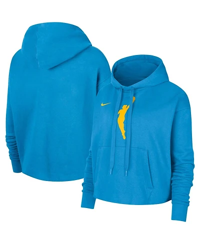 Women's Nike Wnba Logowoman Team 13 Cropped Pullover Hoodie