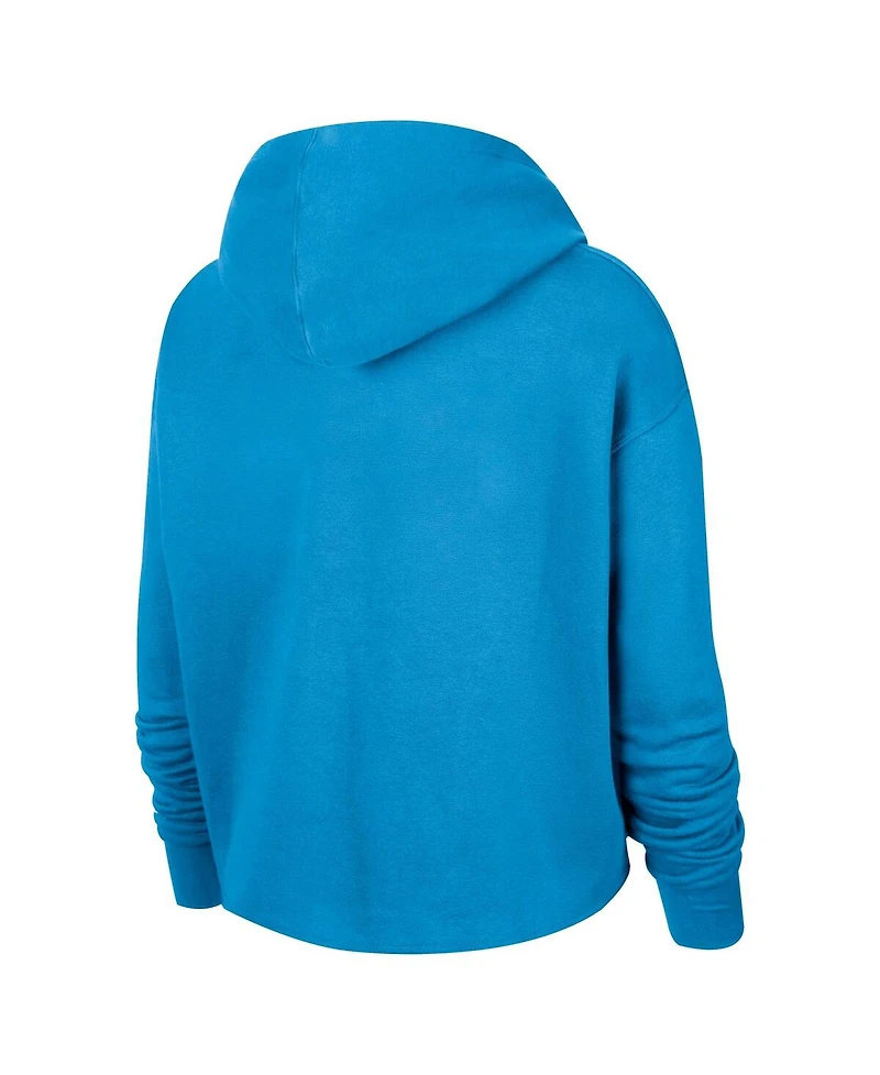 Women's Nike Wnba Logowoman Team 13 Cropped Pullover Hoodie