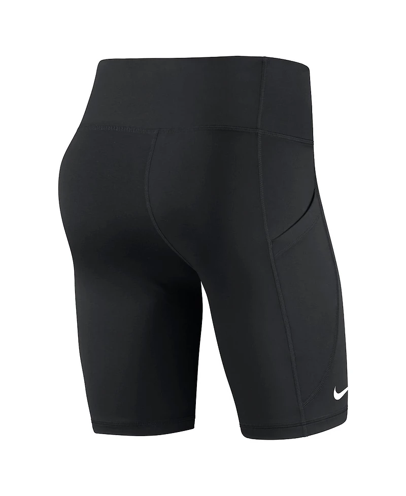 Women's Nike Black Pittsburgh Steelers Biker Shorts