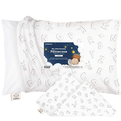 KeaBabies Toddler Pillowcase for 13X18 Pillow Case, Travel Case Cover