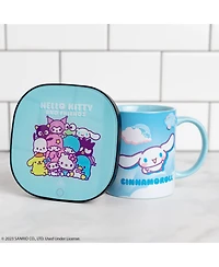 Uncanny Brands Cinnamoroll Coffee Mug with Electric Mug Warmer – Keeps Your Favorite Beverage Warm - Auto Shut On/Off