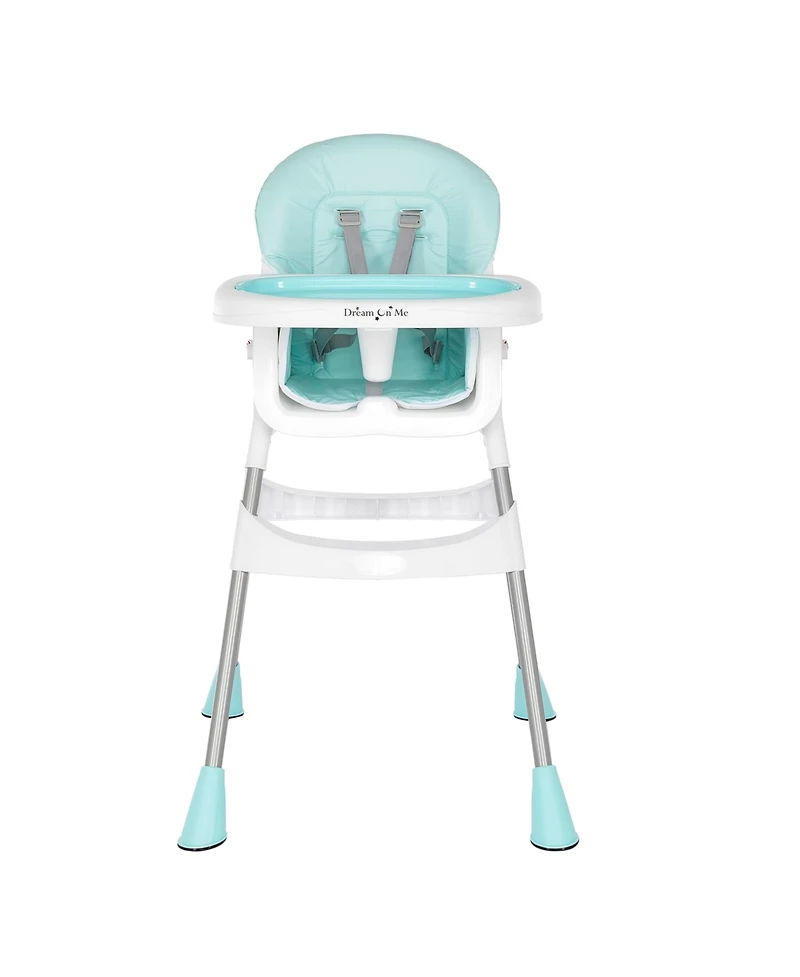 Dream On Me Baby Portable 2-In-1 Table Talk High Chair |Convertible |Compact |Light weight Highchair
