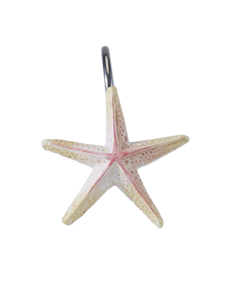 Avanti Coastal Terrazzo Resin 12-Pc. Shower Curtain Hooks